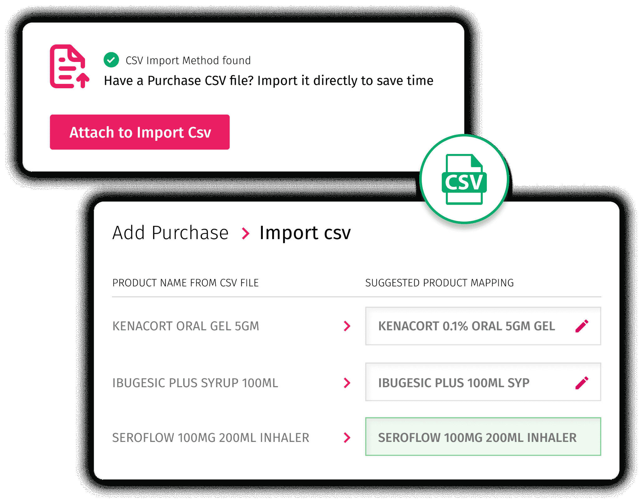 Import Purchase Bills